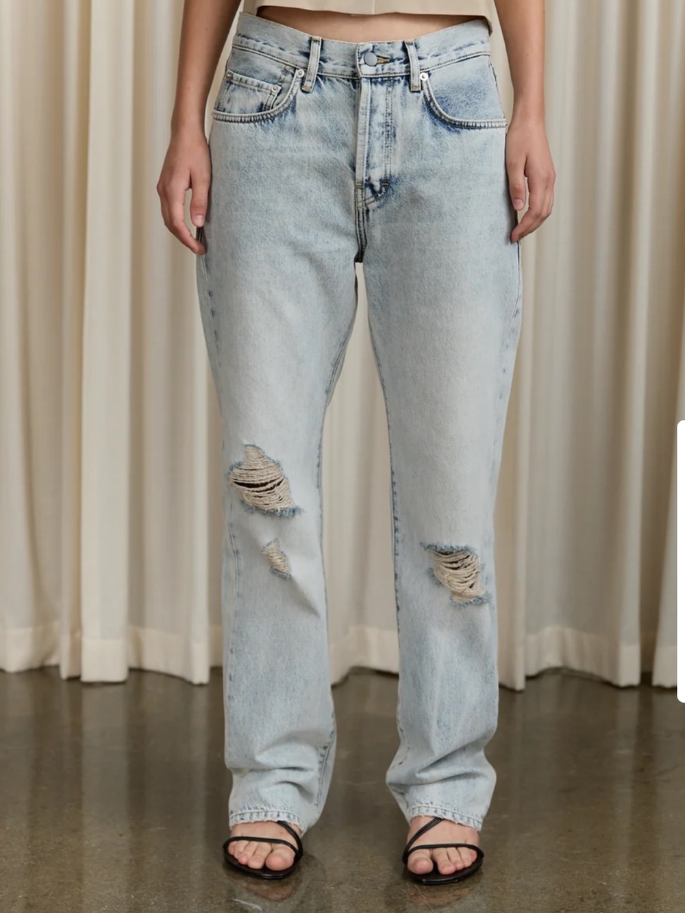 KALLMEYER  Gabby Tapered Jean in Blue Size 26